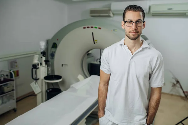 Tecnico CT Scanner — Foto Stock