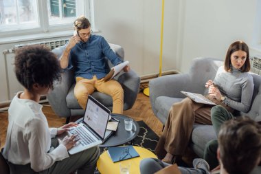 çalışan iş adamları