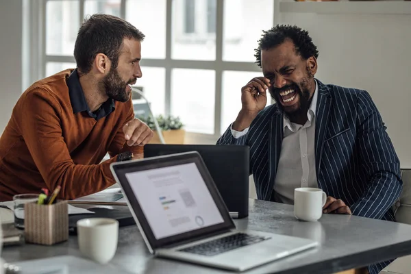 Ondernemers met een lach — Stockfoto