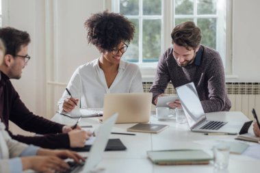 çalışan iş adamları