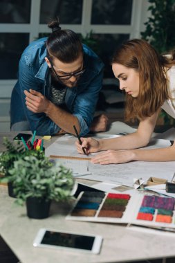 Birlikte çalışan iki mimarlar