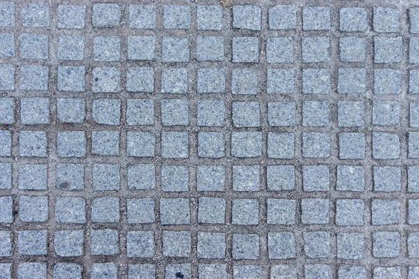 Grey Old Square Pavement Texture Valencia Spain — Stock Photo, Image