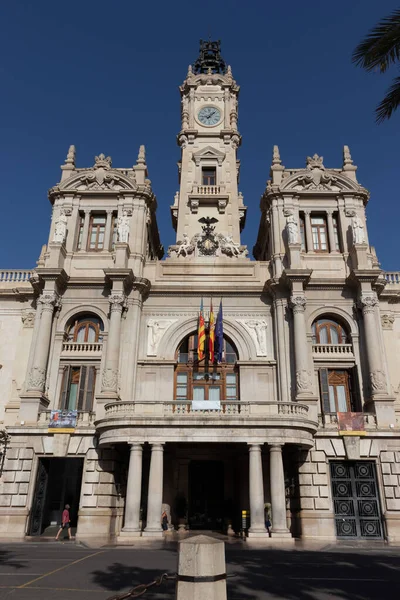 Ayuntamiento Valencia Ayuntamiento Valencia — Foto de Stock