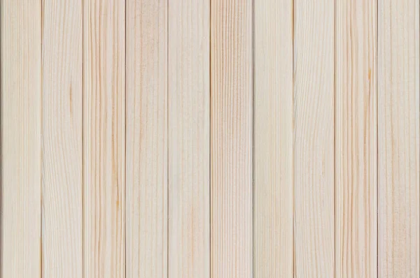 Natural background of new wooden light plank boards vertical — Stock Photo, Image
