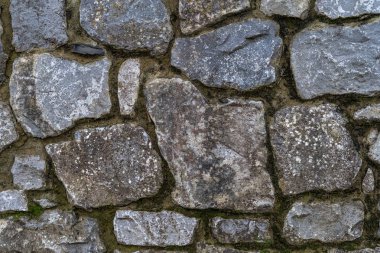 Yüksek kaliteli doku ve arka plan eski rustik taş duvar