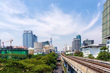 BTS Skytrain parçaları, Bangkok insanlar için modern bir gidiş seçeneği