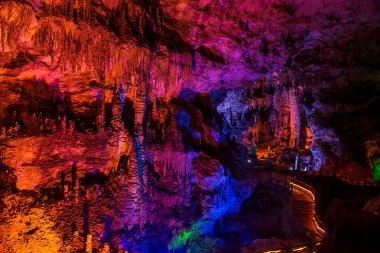 Sarı Ejderha Mağarası, dünya mağaraları Wonder, Zhangjiajie, Çin