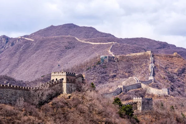 Grande Muralha da China, seção Mutianyu perto de Pequim — Fotografia de Stock