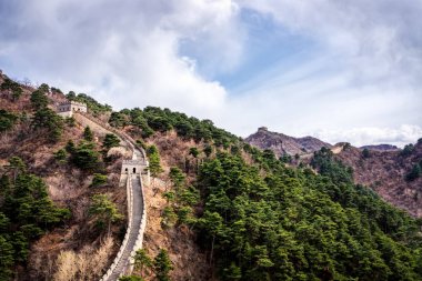 Çin Seddi, Pekin yakınlarında Mutianyu bölümü.