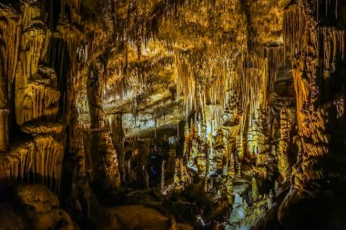 Cuevas del Drach veya Ejderha Mağarası, Mallorca Adası, İspanya