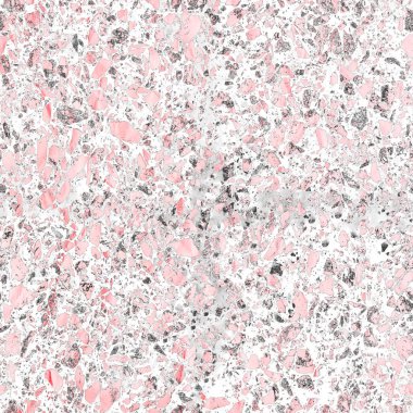 Pembe soyut İtalyan terrazzo.