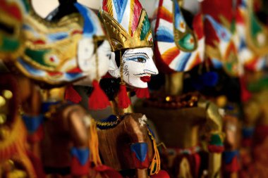 Wayang golek, Endonezya'dan geleneksel Cava ahşap kukla 