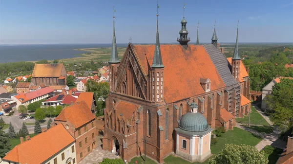 Catedral gótica em Frombork, Polonia — Fotografia de Stock
