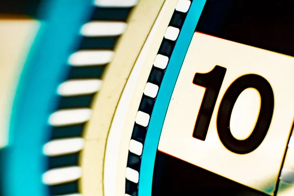 Numer Dziesięć Dla Filmu — Zdjęcie stockowe