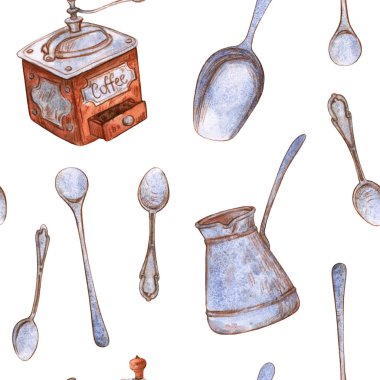 Geçmişe dönük kahve yapmak için kusursuz desenler..