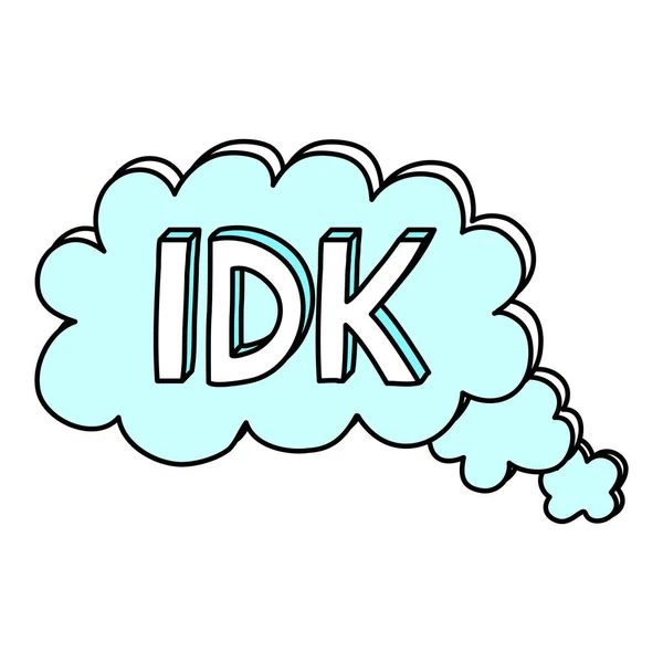 Ben kısaltma serin genç kelime bilmiyorum