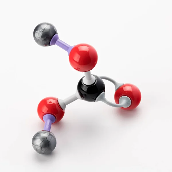 Natriumcarbonat-Atommodell für den Chemieunterricht — Stockfoto