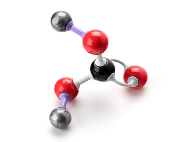 Molécule élémentaire de chimie du carbonate de sodium utilisée pour l'enseignement — Photo