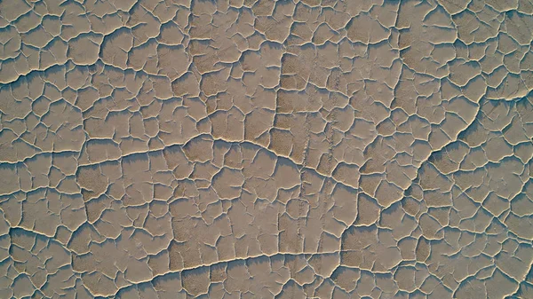 Perspectiva aérea única de Salt Flats resumo de forma cristalina — Fotografia de Stock