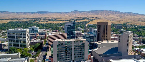 Centro ciudad de Boise Idaho vista aérea —  Fotos de Stock