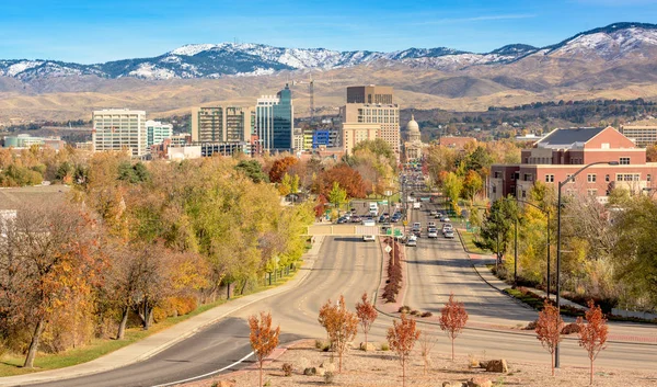 Ciudad de Boise skyline en el otoño —  Fotos de Stock