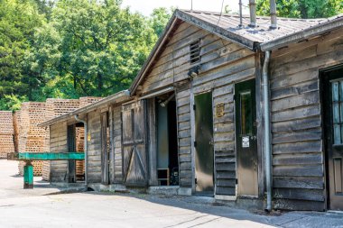 Terk edilmiş olan Tennessee fabrika binası
