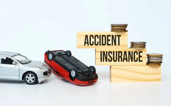 保险概念 汽车保险和其他事故 — 图库照片