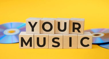 Tahta küplerde senin müziğin yazıyor. Müzik konsepti.