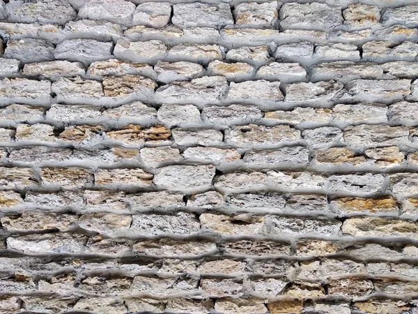 装饰性的石头墙 — 图库照片