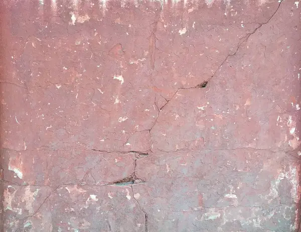 eski kırmızı kırık beton duvar