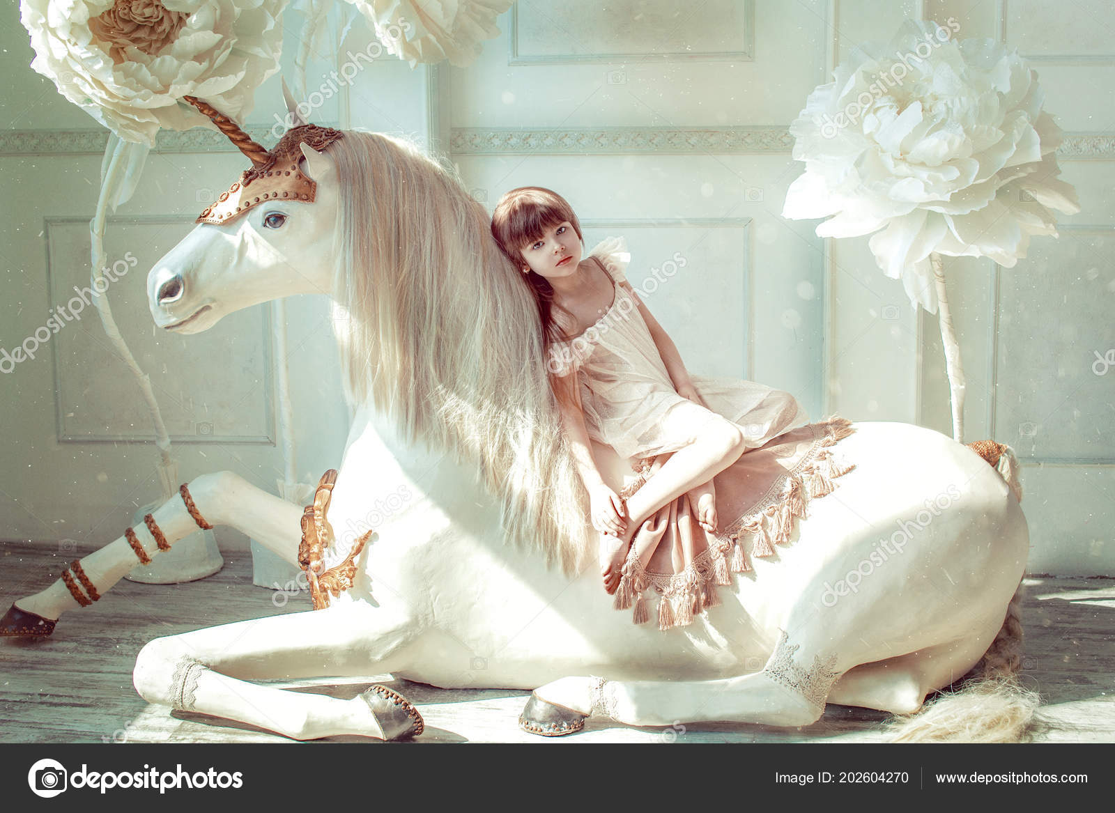 White unicorn dress cheap