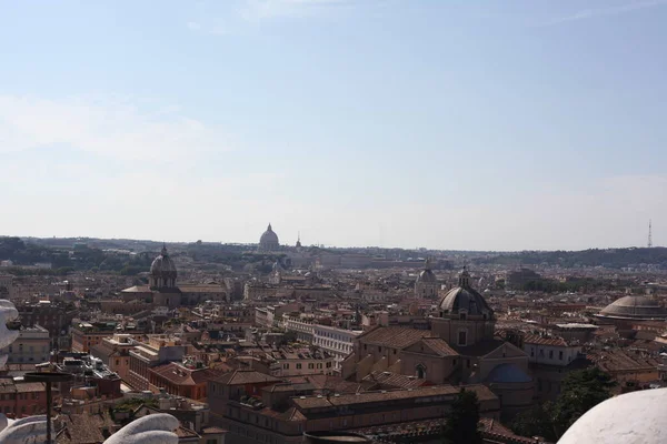 イタリアのローマ市の空中風景 — ストック写真