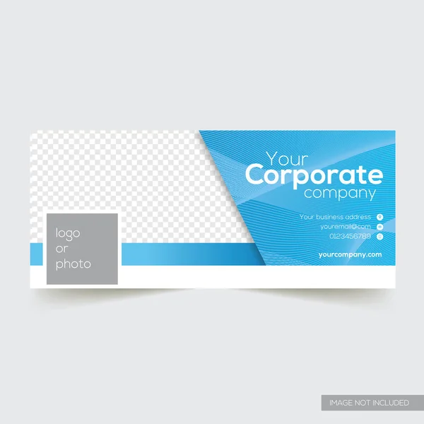 Kurumsal facebook timeline kapak şablonu