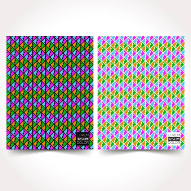 Modern tasarım şablonu arka kapak, afiş, broşür, afiş vb için