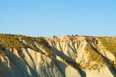 İklim değişikliğinden dolayı çöl manzarası