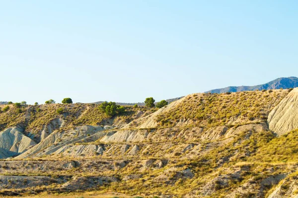 Desert Landscape Due Climate Change — Stock Photo, Image