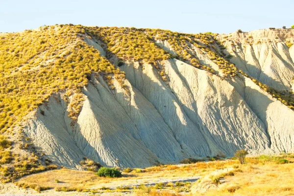 Desert landscape due to climate change