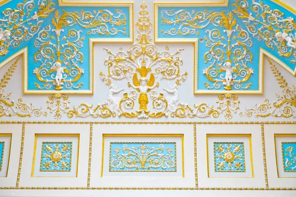 San Petersburgo, Rusia - 7 de julio de 2019 Interiores del Hermitage Mus — Foto de Stock