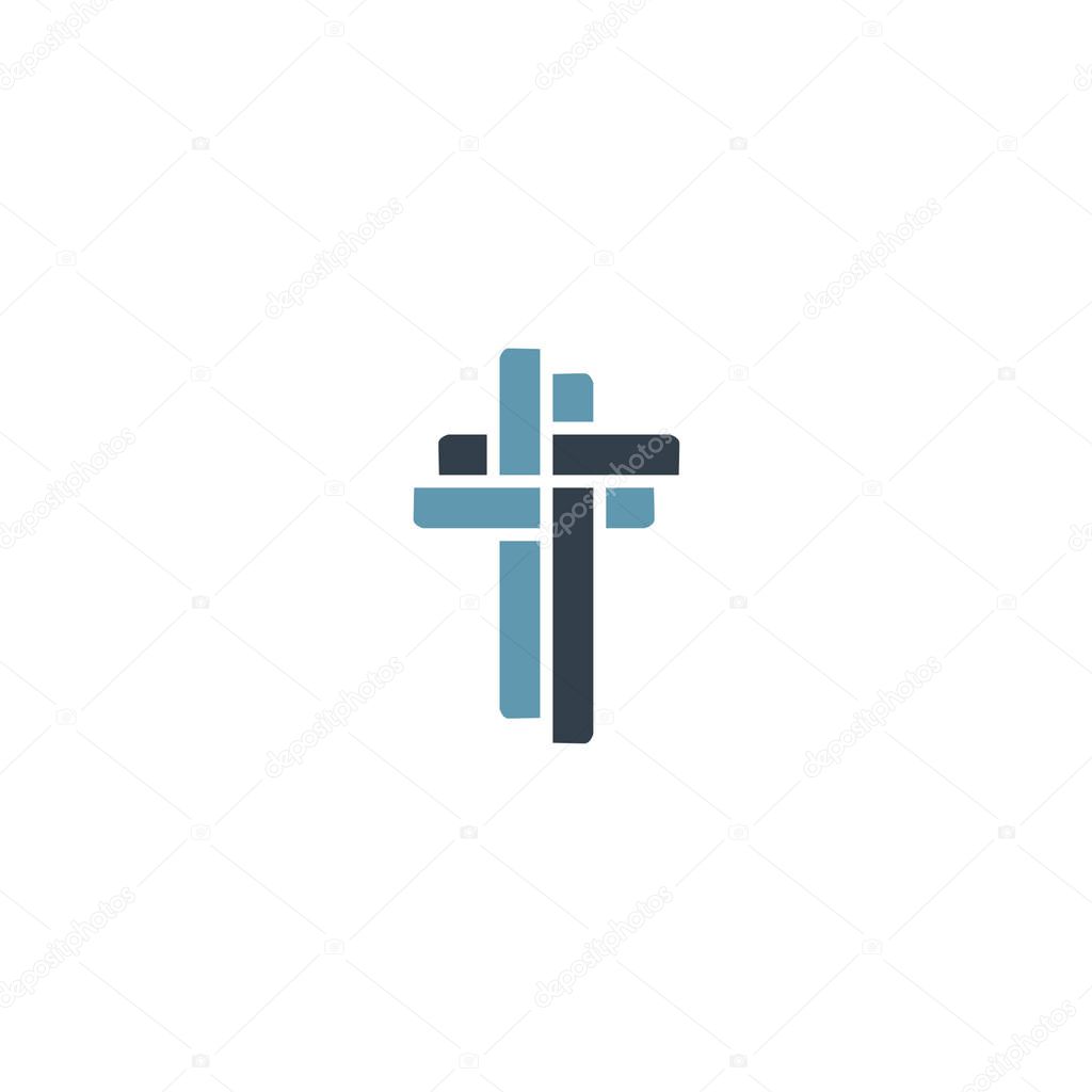Weaving T letter logo design