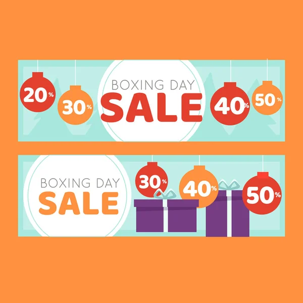 Happy Boxing day sale design with gift boxes , shopping holiday big savings, December 26th