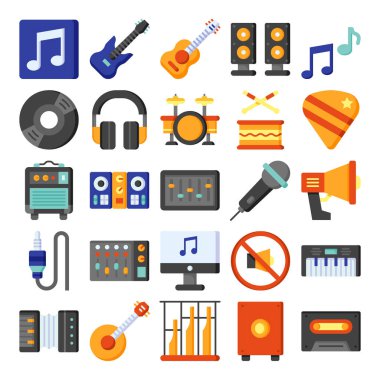 Müzik simgeler paketi