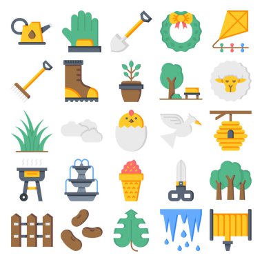 Bahar simgeleri paketi