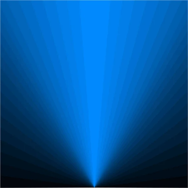 Background of blue rays — Stock Vector