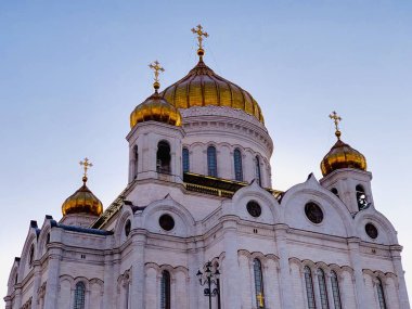 Moskova. Kurtarıcı İsa Katedrali.