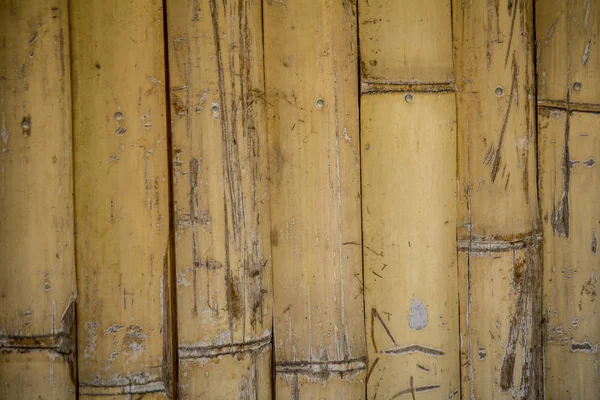 Holz Textur Bambuswand — Stockfoto