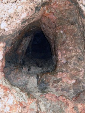 Avrupa, Yunanistan, Atina, mağara Akropolis yamacında