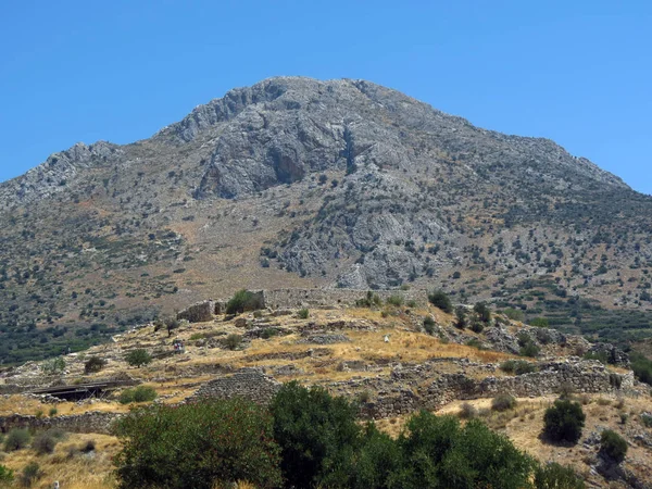 Avrupa, Yunanistan, Mycenae, modern kültür beşiği Avrupa'nın en eski yerleşim yerlerinden biri olan görünümünü.