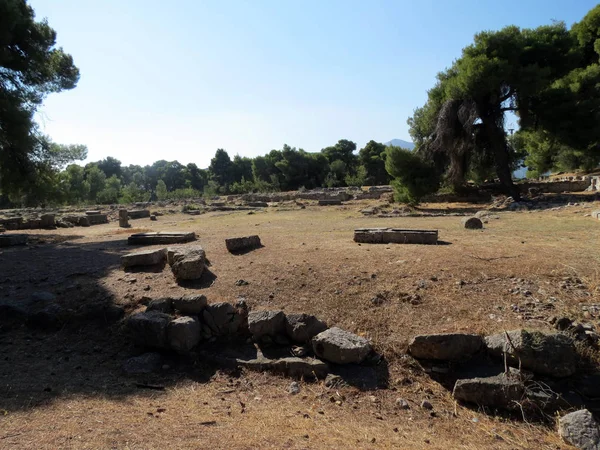 Avrupa, Yunanistan, Epidaurus, Asclepion antik tapınak kalıntıları şifa için insanlar buraya geldi