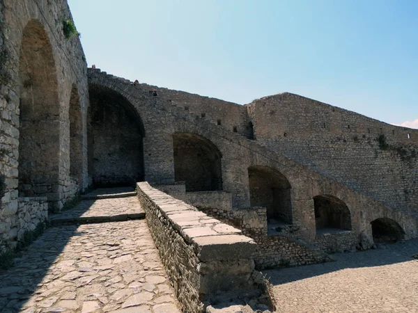 Evropa Řecko Nafplio Mocné Pevnosti Bašt Spolehlivě Chránit Město — Stock fotografie