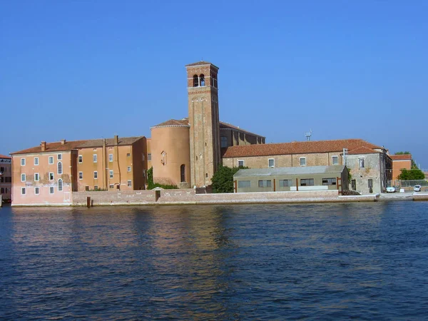 Kilise San Domenico güzel yaz sabahı, Chioggia, İtalya